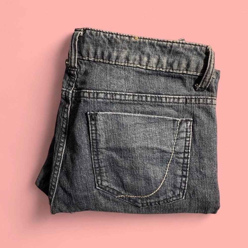 Vintage paper & clothing denim Black straight leg denim jeans MEN SIZE L